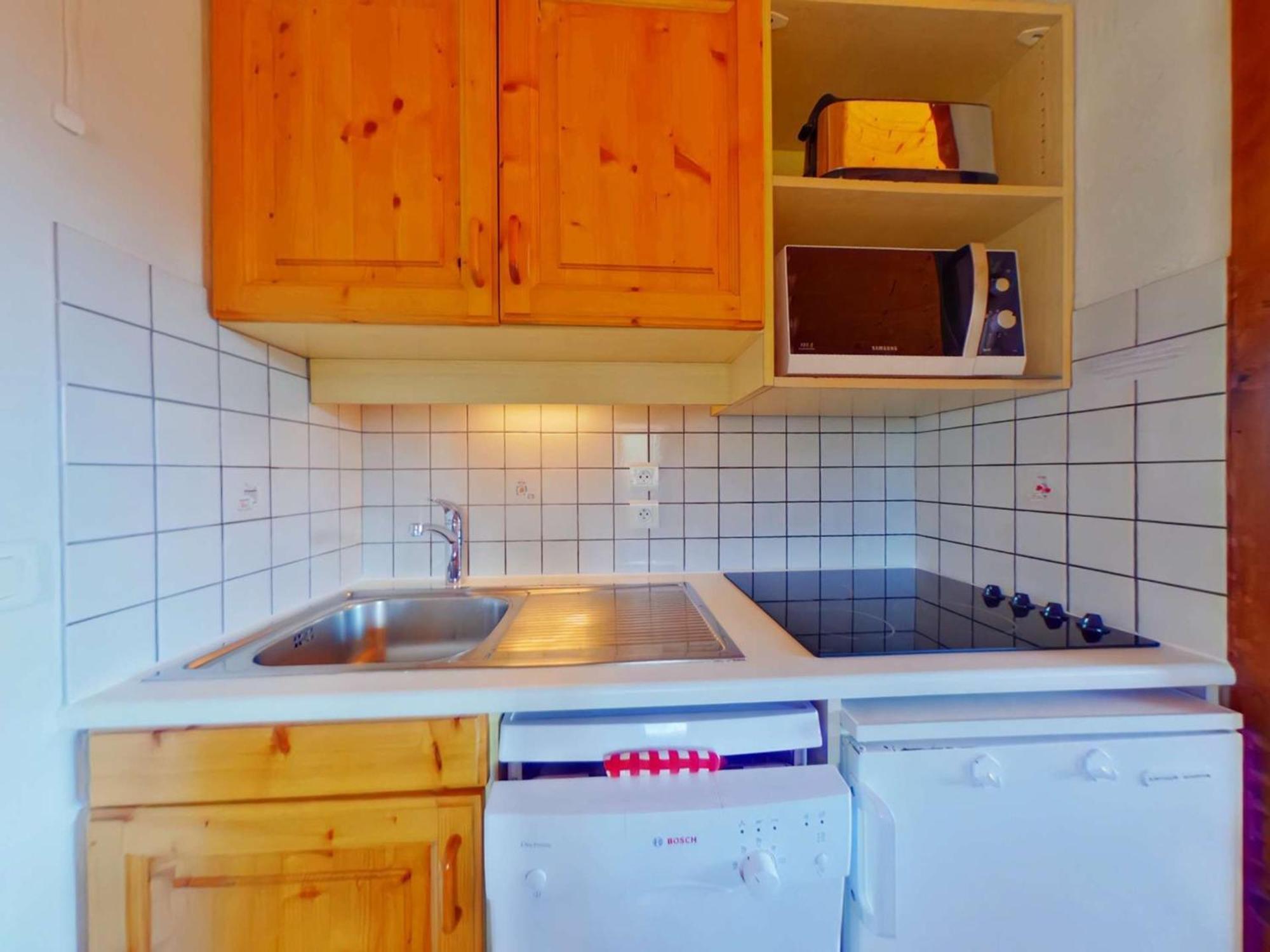 Appartement Cosy 2 Pieces Cabine Avec Balcon - 6 Personnes, Proche Pistes Et Esf - Hauteluce - Fr-1-594-214 Luaran gambar