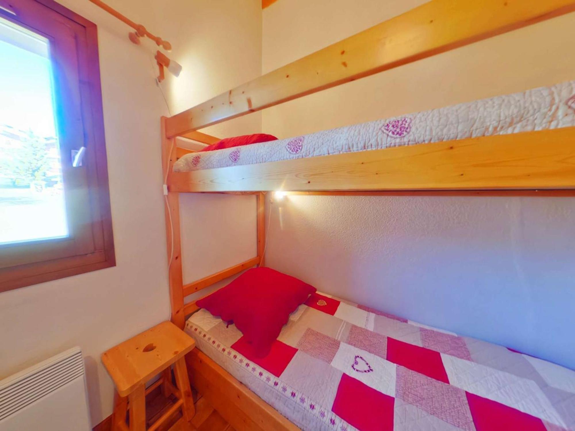 Appartement Cosy 2 Pieces Cabine Avec Balcon - 6 Personnes, Proche Pistes Et Esf - Hauteluce - Fr-1-594-214 Luaran gambar