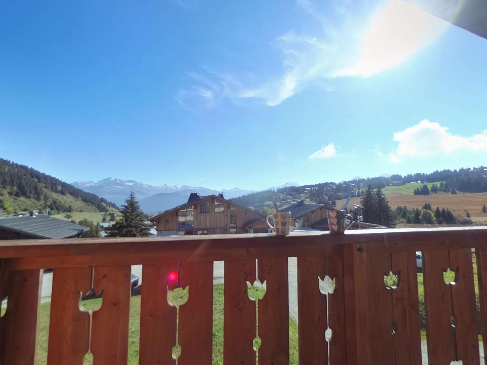 Appartement Cosy 2 Pieces Cabine Avec Balcon - 6 Personnes, Proche Pistes Et Esf - Hauteluce - Fr-1-594-214 Luaran gambar